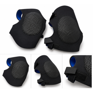 Protective knee pads with Velcro