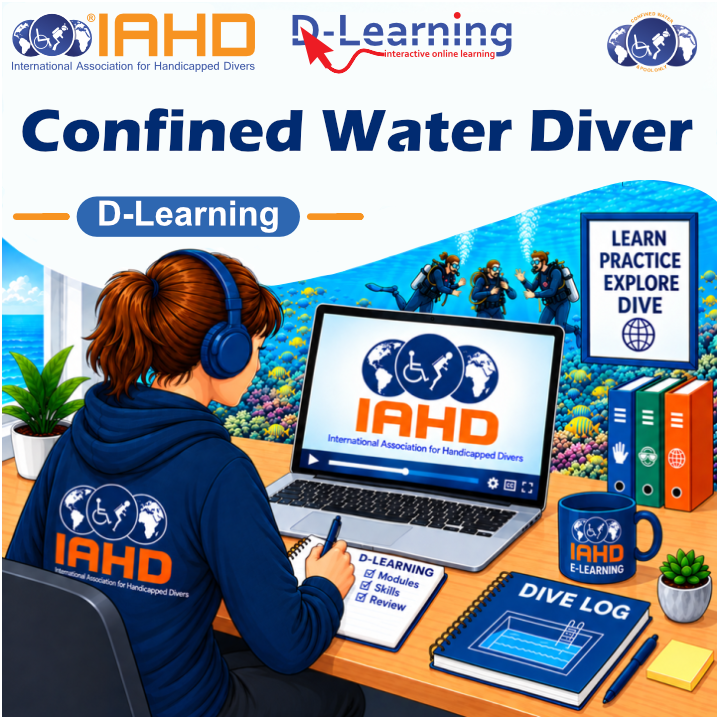 Course package Confined Water Diver 'D-Learning'