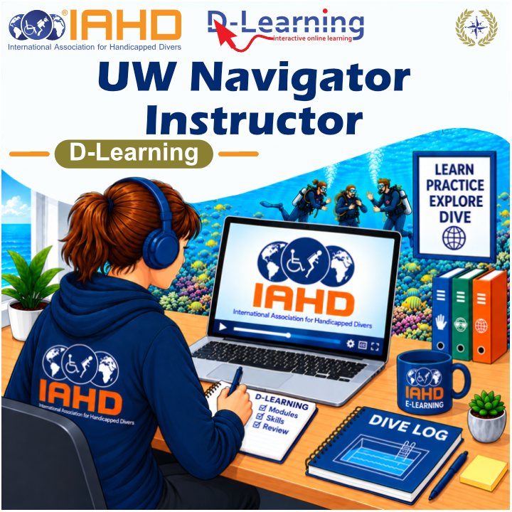 Course package Underwater Navigator Instructor 'D-Learning'
